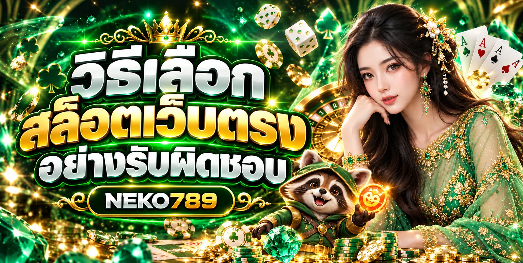 NEKO789 วิธีเลือกสล็อตเว็บตรงอย่างรับผิดชอบ
